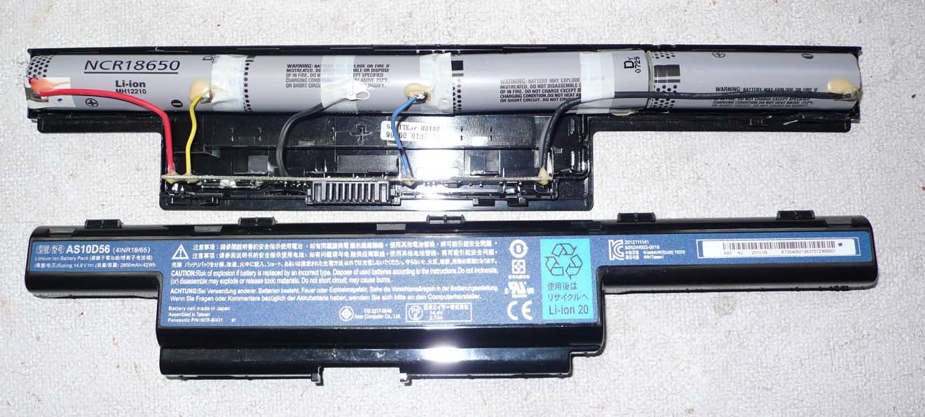 Восстановление и замена аккумуляторов (АКБ) ноутбука в Черноголовке