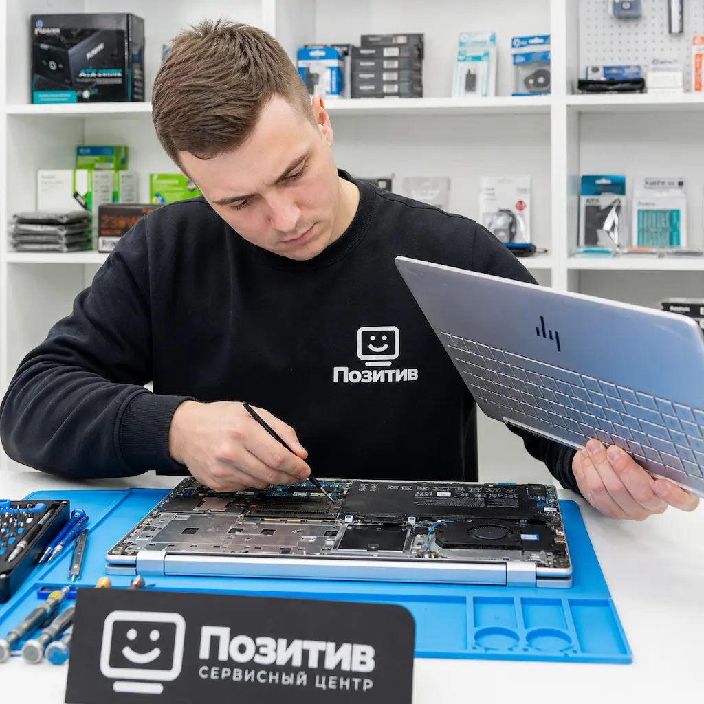 заменить клавиатуру на ноутбуке HP в Черноголовке