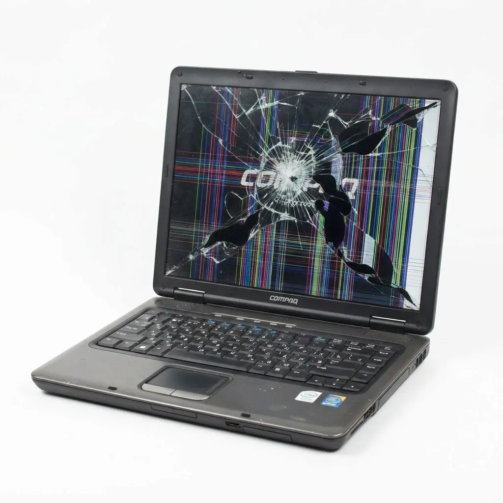 поменять матрицу ноутбука Compaq в Черноголовке