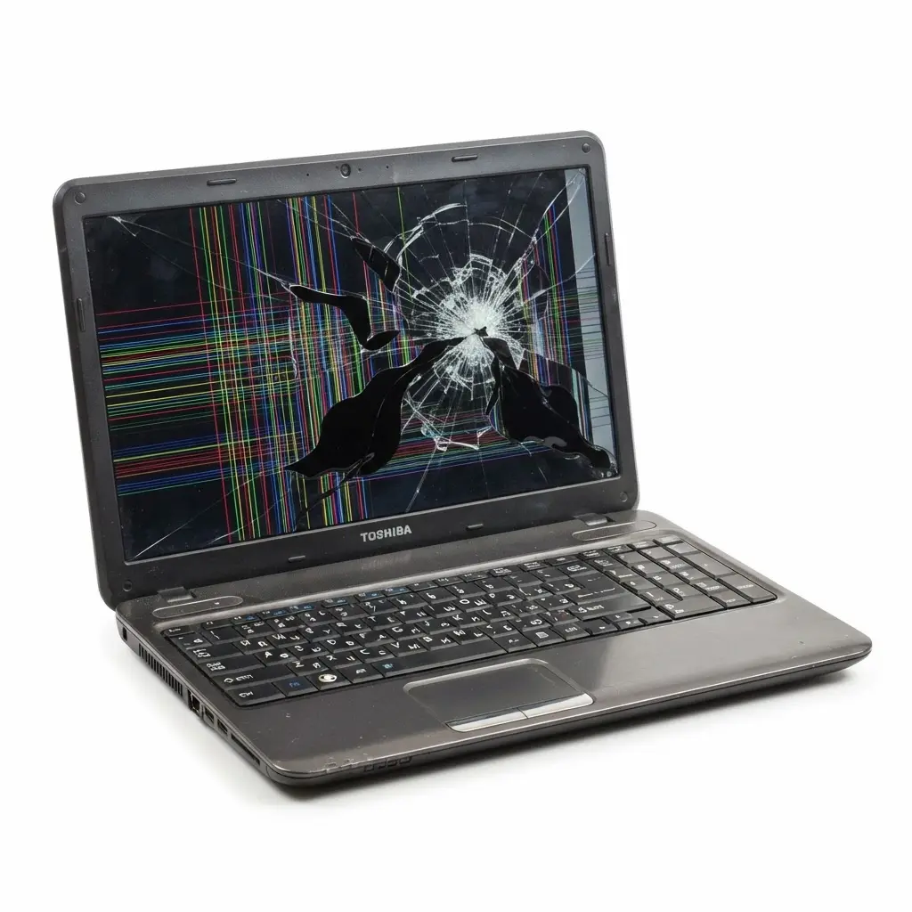 поменять матрицу ноутбука Toshiba в Черноголовке