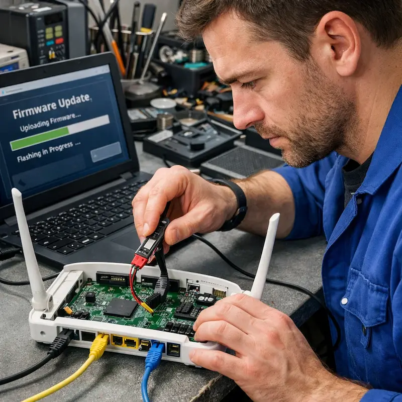 Обновление прошивки роутера в Черноголовке