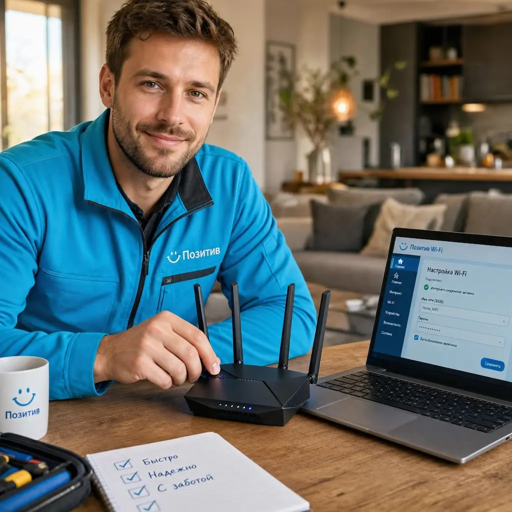 Настроить wi-fi роутер в Черноголовке