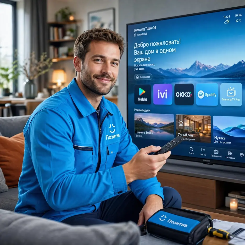 Настройка Smart TV в Черноголовке