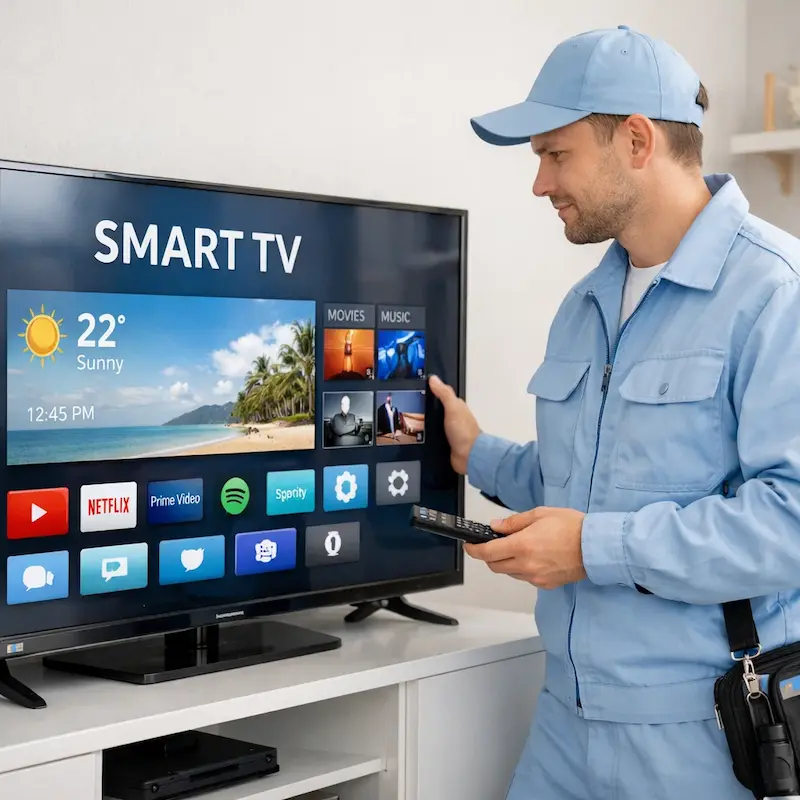 Настройка Smart TV в Черноголовке