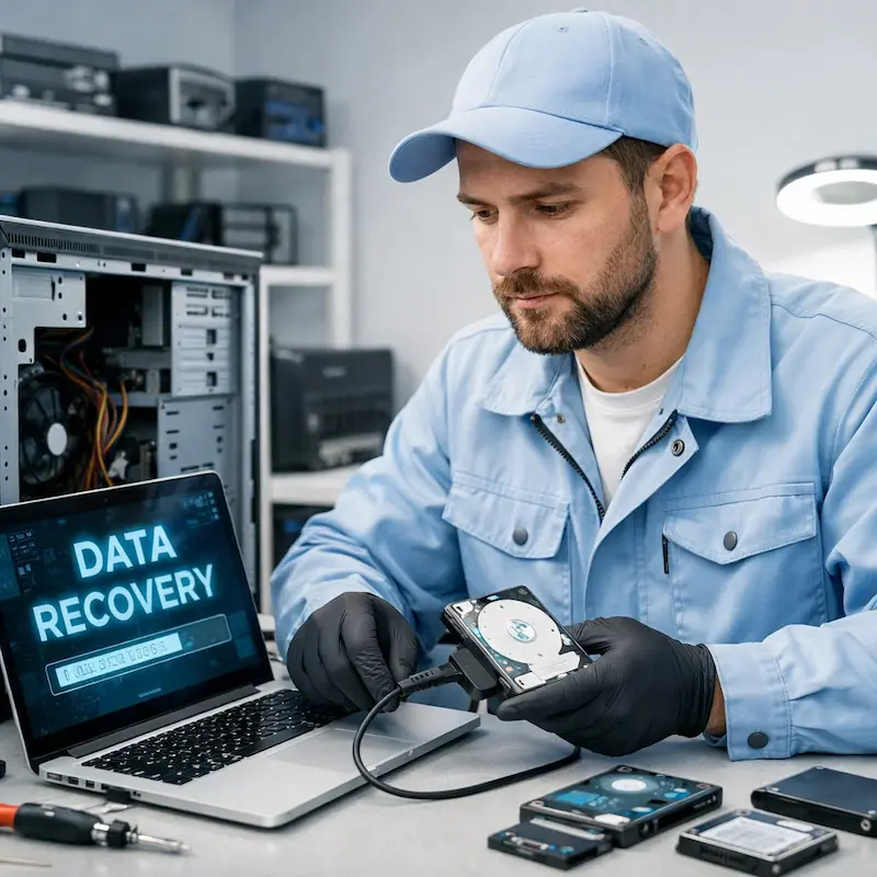 Восстановление файлов в Черноголовке