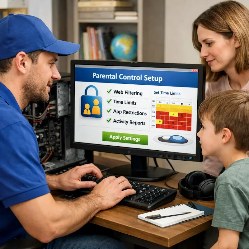 установка родительского контроля в Черноголовке