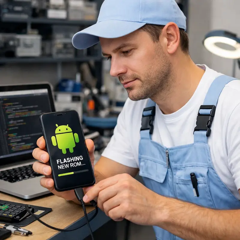 Прошивка Android в Черноголовке