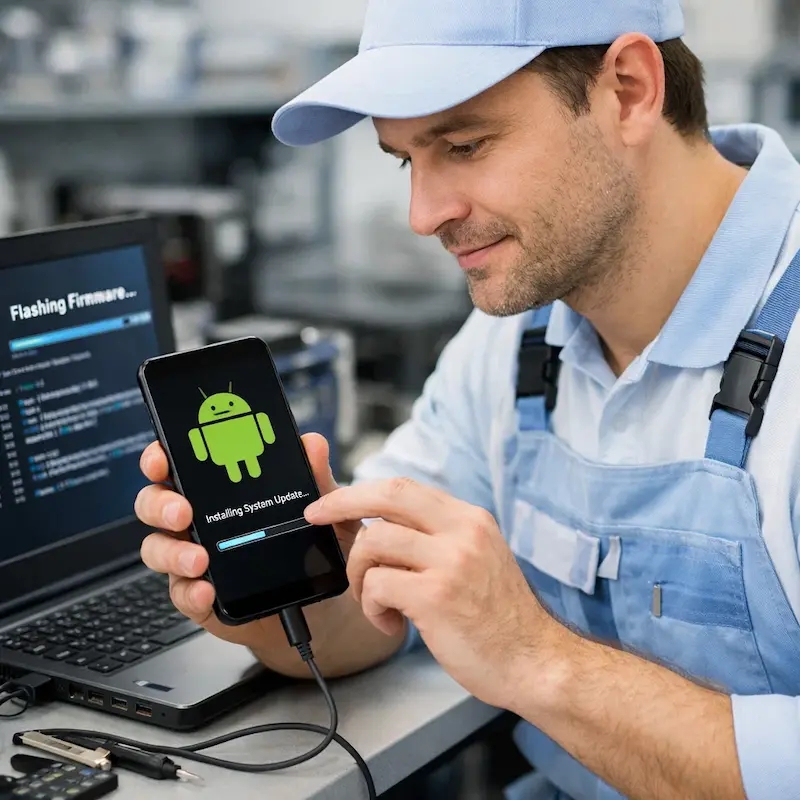 Перепрошить телефон в Черноголовке