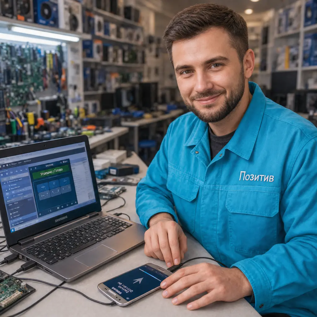 Перепрошить телефон в Черноголовке