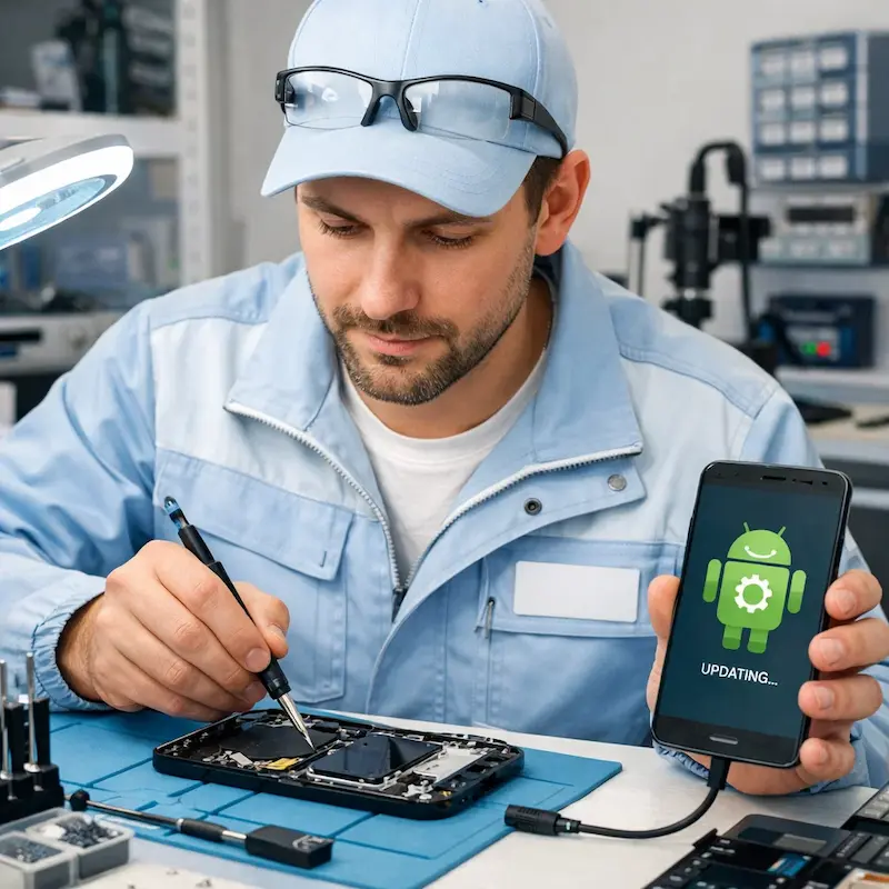Настройка системы Android в Черноголовке