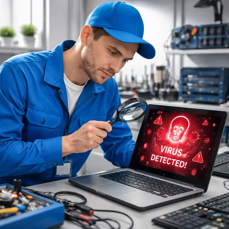 Поиск компьютерных вирусов в Черноголовке